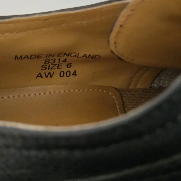 Dr. Martens Black Leather Shoes with Distinctive Silver Buckle - Picture 9 of 9